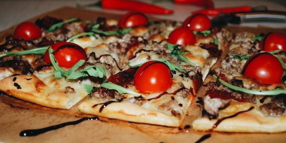 Рецепт пицца с вялеными помидорами