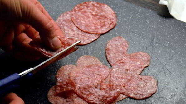 пицца сердце