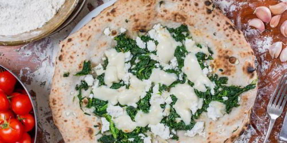 Рецепт пицца со шпинатом и рикоттой