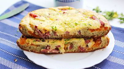 Пицца в мультиварке без дрожжей