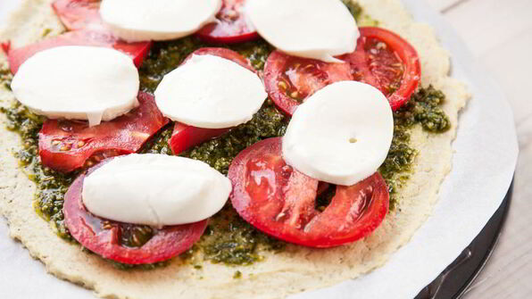 полезная пицца