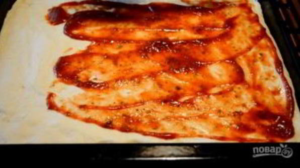 пышная домашняя пицца