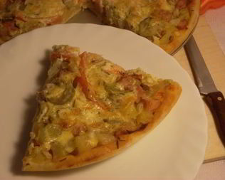 Сытная пицца