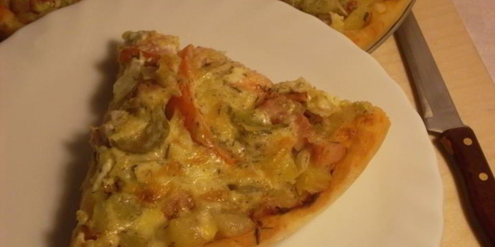 Рецепт сытная пицца