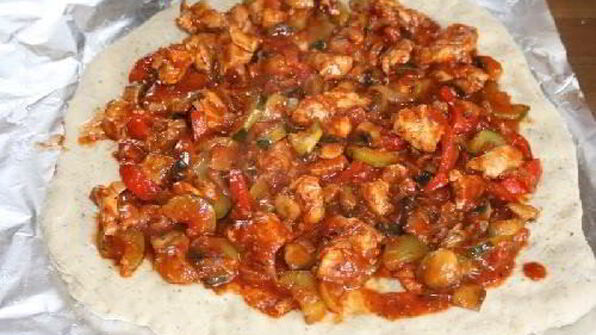 закрытая пицца кальцоне