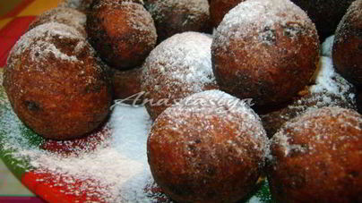 Творожные пончики