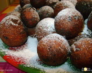 Творожные пончики