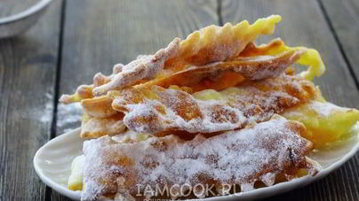 Постный хворост