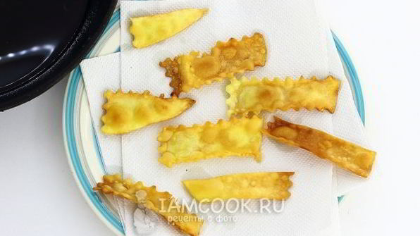 постный хворост