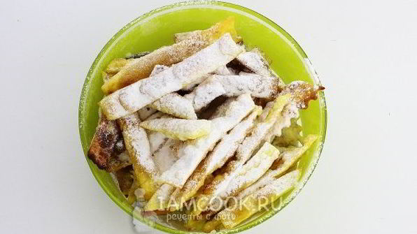 постный хворост