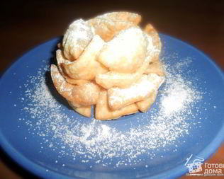 Розочки из хвороста