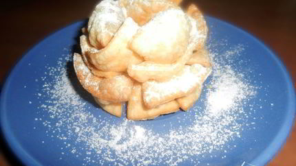 Розочки из хвороста