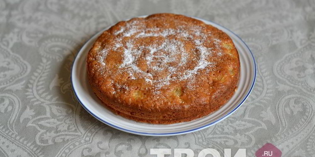 Рецепт грушевая шарлотка