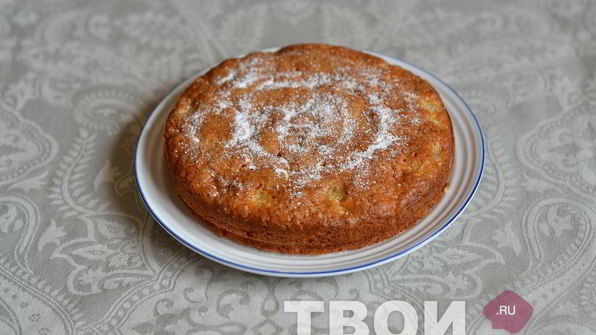 грушевая шарлотка