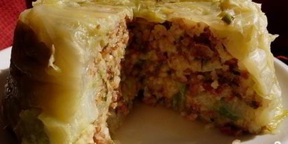 Рецепт капустная шарлотка