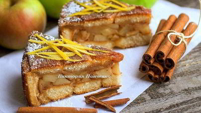 Необычная шарлотка