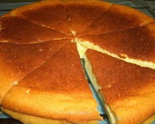 Пирог Шарлотка с творожным намеком с яблоками