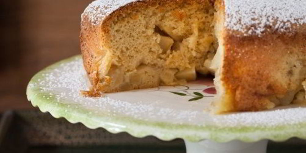 Рецепт шарлотка без масла