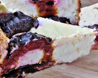 Шарлотка-чизкейк