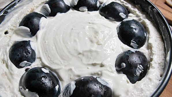 шарлотка-чизкейк