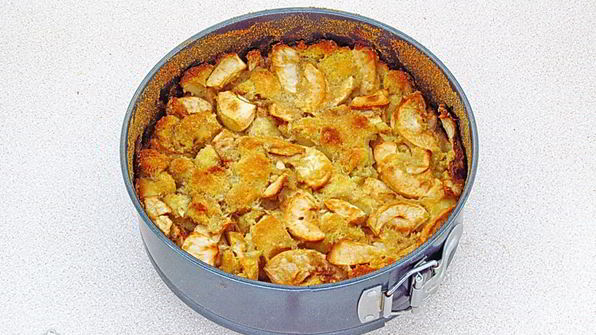 шарлотка из белого хлеба