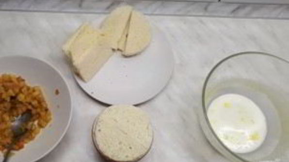 шарлотка из сухого батона