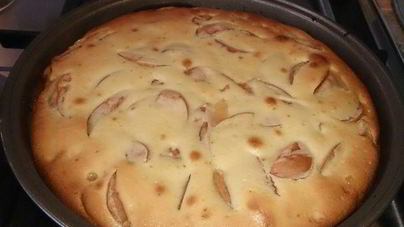 Шарлотка из яблок