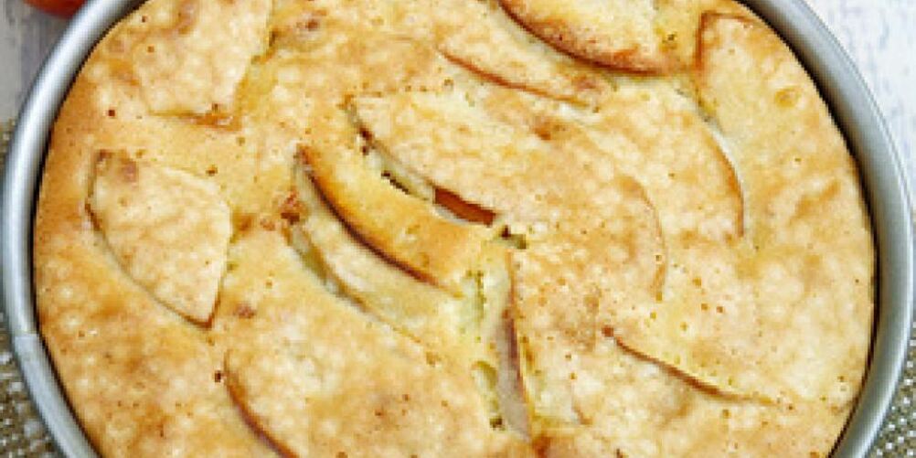 Рецепт шарлотка легкая