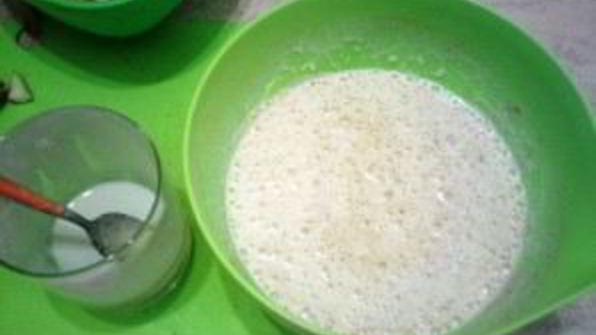 шарлотка на ряженке с яблоками