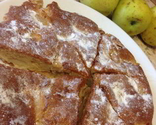 Шарлотка на скорую руку