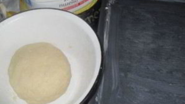 шарлотка песочная с яблоками