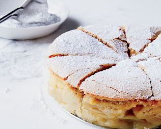 Шарлотка с корицей