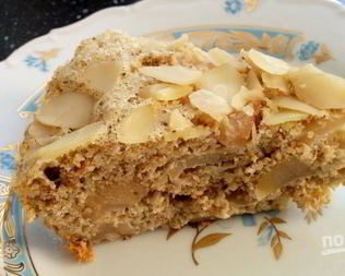 Шарлотка с отрубями