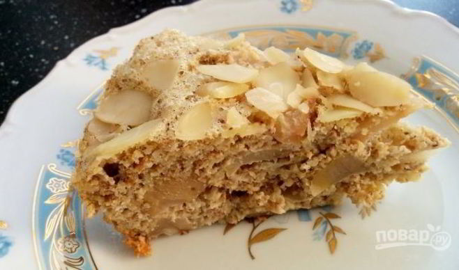 Шарлотка с отрубями