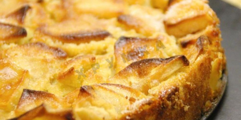 Рецепт шарлотка с яблоками корицей и изюмом