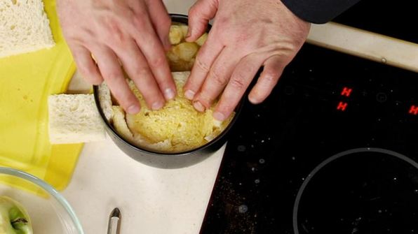 шарлотка с яблоками