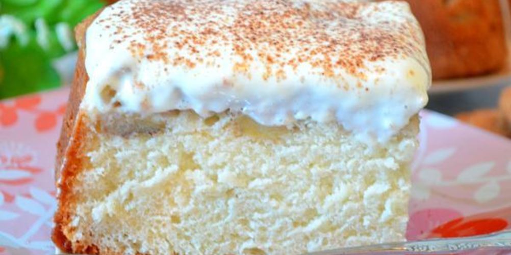 Рецепт шарлотка со сметанным кремом