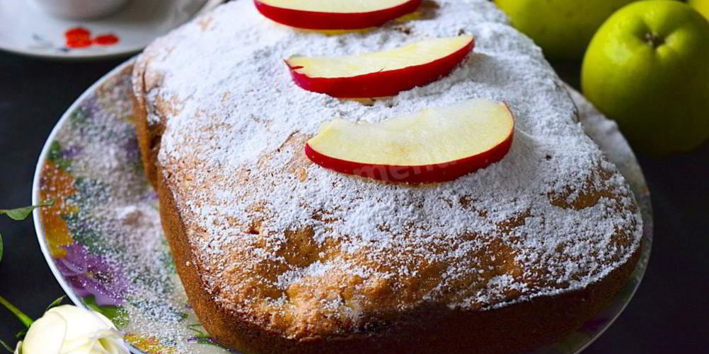 Рецепт шарлотка в хлебопечке