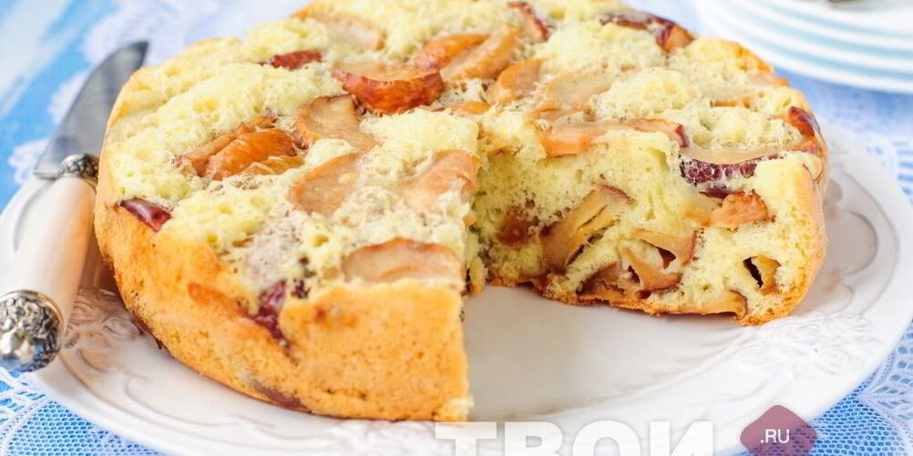 Рецепт шарлотка в мультиварке