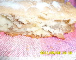 Шарлотка яблочная