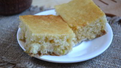 Вегетарианская шарлотка