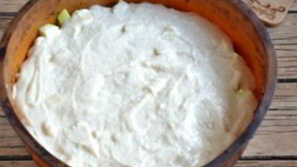 вегетарианская шарлотка