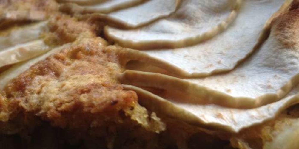 Рецепт весенняя шарлотка