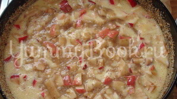 вкусная шарлотка с яблоками