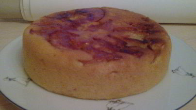 Яблочно-апельсиновая шарлотка