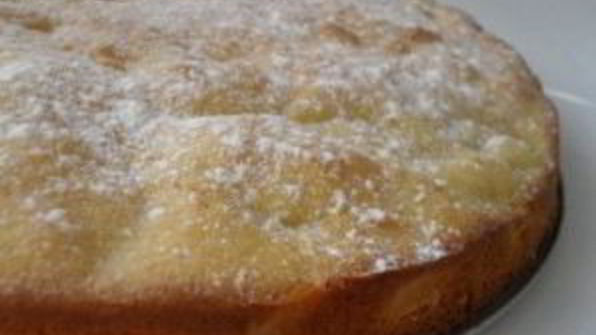 яблочно-грушевая шарлотка