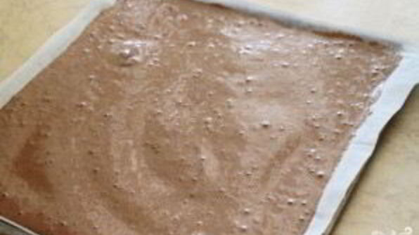 шоколадно-апельсиновый рулет