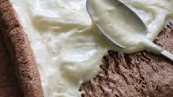 шоколадно-апельсиновый рулет