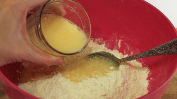 штрудель с яблоками