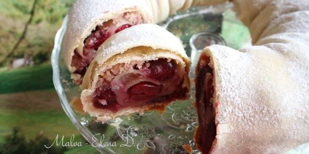 Рецепт вишневый штрудель